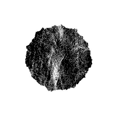 beyaz arkaplanda grunge siyah mürekkep darbesi