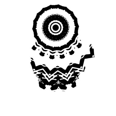 beyaz arkaplanda grunge siyah mürekkep darbesi