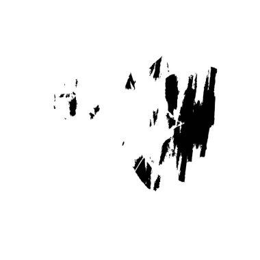 brush stroke, black and white creative element