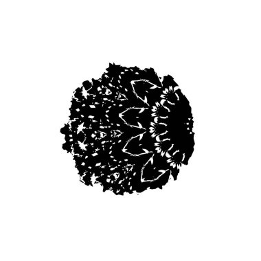 brush stroke, black and white creative element