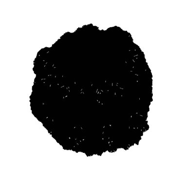 brush stroke, black and white creative element