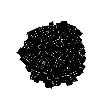 brush stroke, black and white creative element