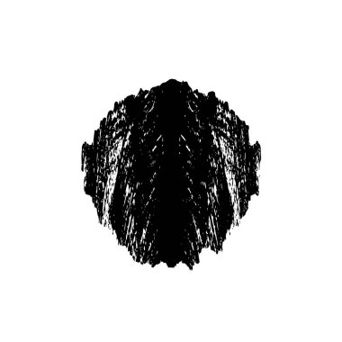 Grunge siyah ve beyaz dokusu. Soyut nokta izole edildi