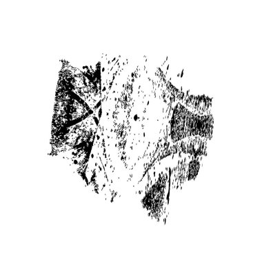 brush stroke, black and white creative element