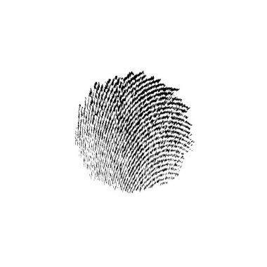 Grunge siyah ve beyaz dokusu. Soyut nokta izole edildi