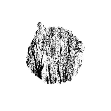 Grunge siyah ve beyaz dokusu. Soyut nokta izole edildi