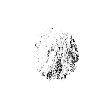 Beyaz arka planda siyah fırça darbesi 