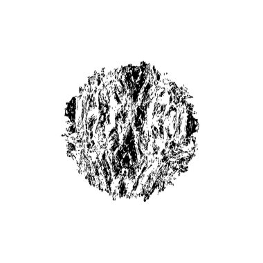 Beyaz arka planda siyah fırça darbesi 