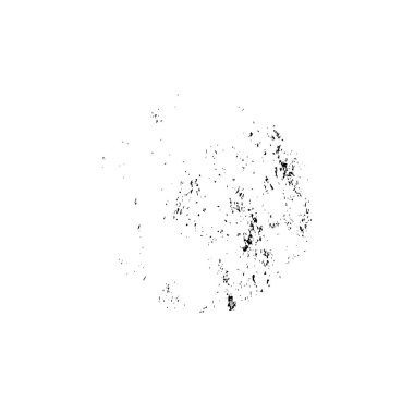 Beyaz arka planda siyah fırça darbesi 