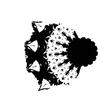 Siyah ve beyaz grunge arka plan, soyut yüzey. vektör illüstrasyonu 
