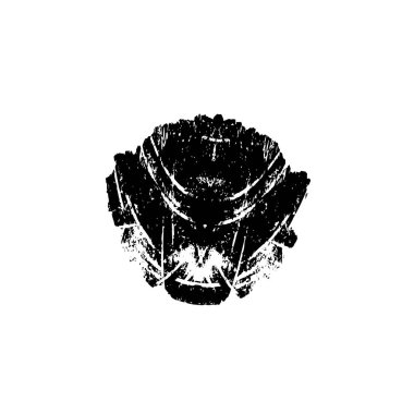 Siyah ve beyaz grunge arka plan, soyut yüzey. vektör illüstrasyonu 