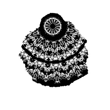 Siyah ve beyaz grunge arka plan, soyut yüzey. vektör illüstrasyonu 