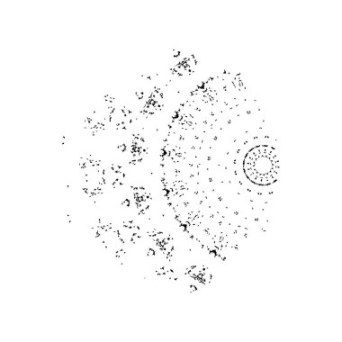 Siyah ve beyaz grunge arka plan, soyut yüzey. vektör illüstrasyonu 