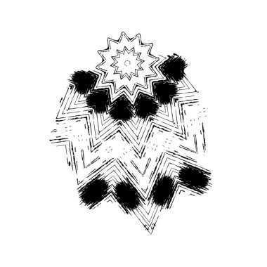 Siyah ve beyaz grunge arka plan, soyut yüzey. vektör illüstrasyonu 