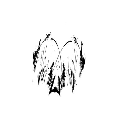 Siyah ve beyaz grunge arka plan, soyut yüzey. vektör illüstrasyonu 