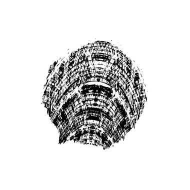 Siyah ve beyaz grunge arka plan, soyut yüzey. vektör illüstrasyonu 