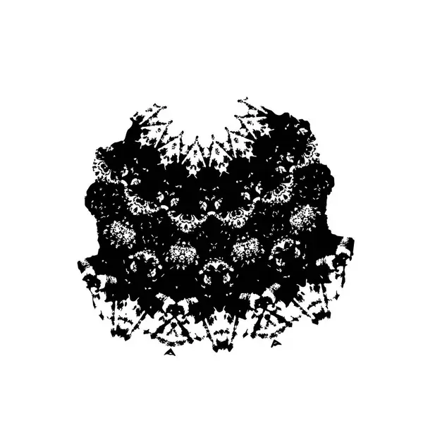 grunge fırça darbesi, siyah ve beyaz