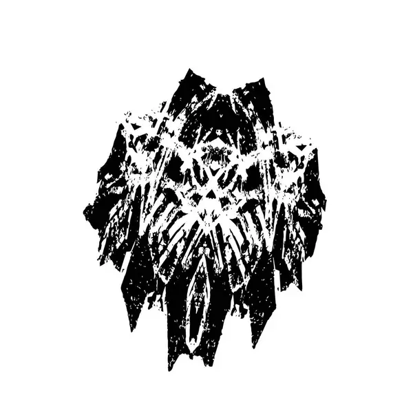 grunge fırça darbesi siyah beyaz 