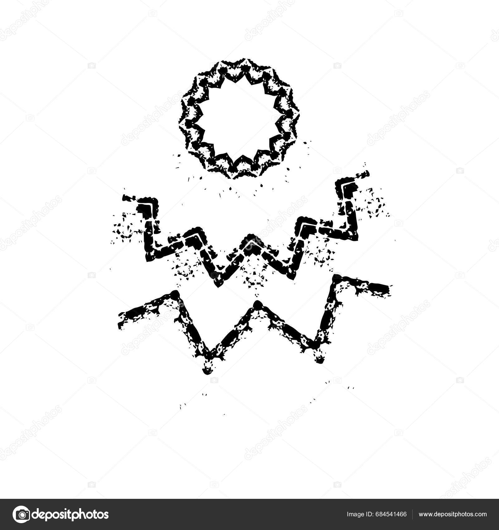 Black White Brush Stroke Creative Element Stock Vector by ©Toluk 684541466