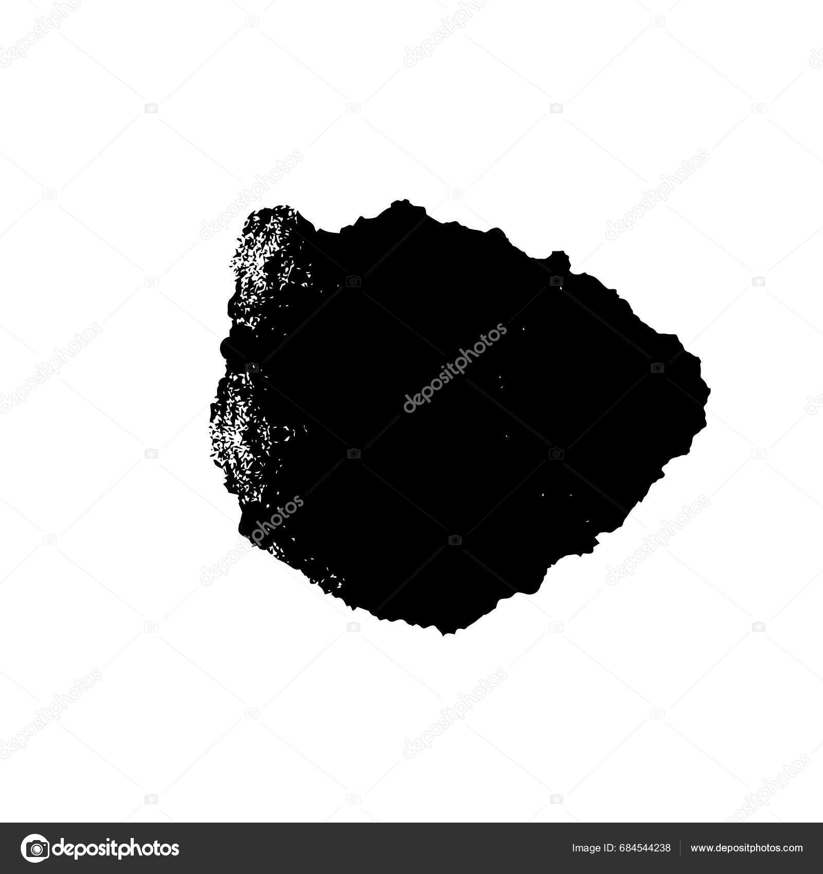Black White Brush Stroke Creative Element Stock Vector by ©Toluk 684544238