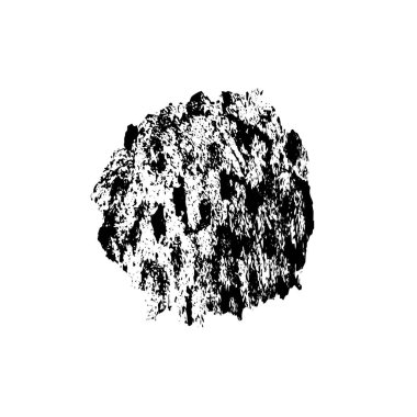 creative element, black brush stroke on white background 