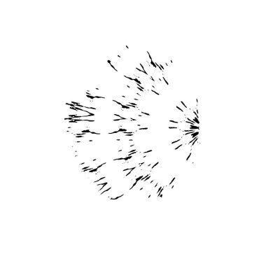 creative element, black brush stroke on white background 