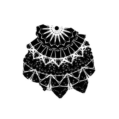 creative element, black brush stroke on white background 