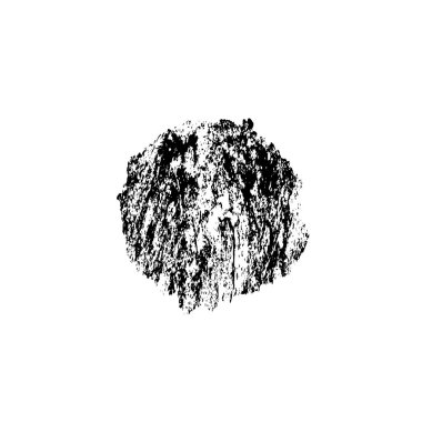 creative element, black brush stroke on white background 