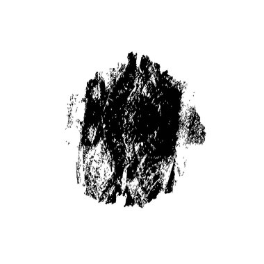creative element, black brush stroke on white background 