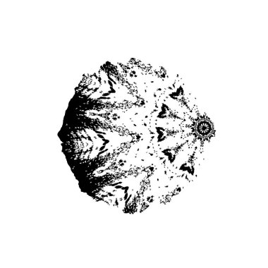 creative element, black brush stroke on white background 