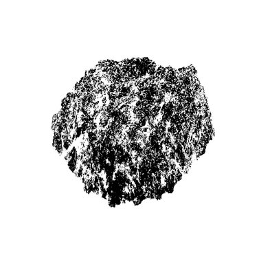 Beyaz arkaplanda soyut grunge mürekkep lekesi