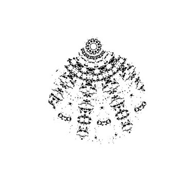 creative element, black brush stroke on white background 