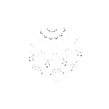 creative element, black brush stroke on white background 