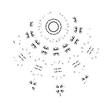 siyah ve beyaz desenli, soyut arkaplan