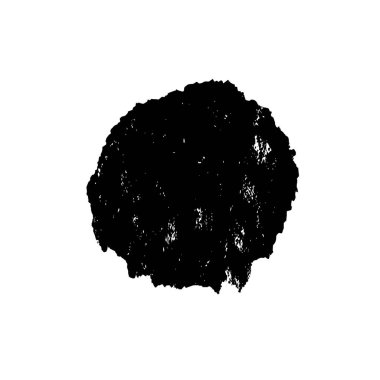 Grunge siyah ve beyaz dokusu. Soyut nokta izole edildi