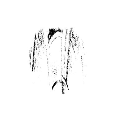 Grunge siyah ve beyaz dokusu. Soyut nokta izole edildi