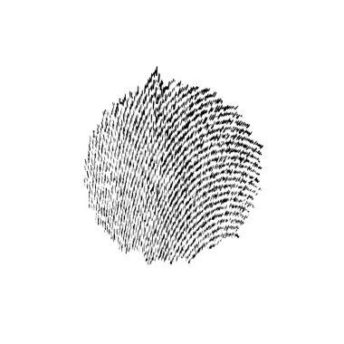 Grunge siyah ve beyaz dokusu. Soyut nokta izole edildi