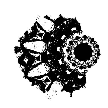 siyah ve beyaz desenli, soyut arkaplan