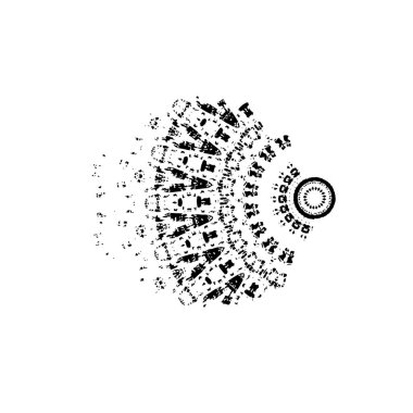 siyah ve beyaz desenli, soyut arkaplan