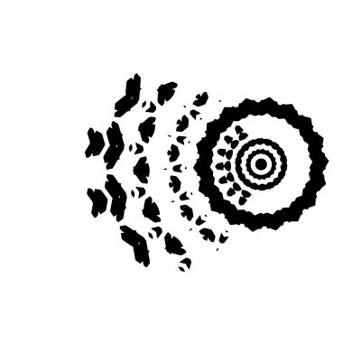 creative element, black brush stroke on white background 