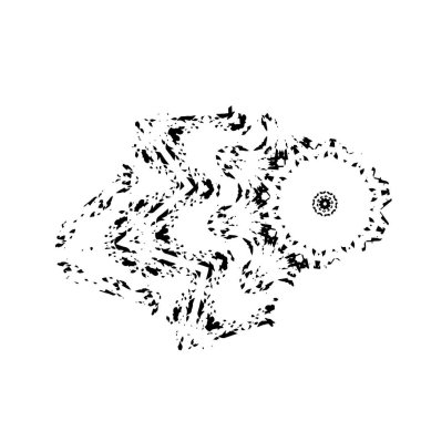 black and white brush stroke, creative element