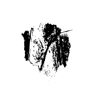 black and white brush stroke, creative element