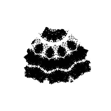 black and white brush stroke, creative element