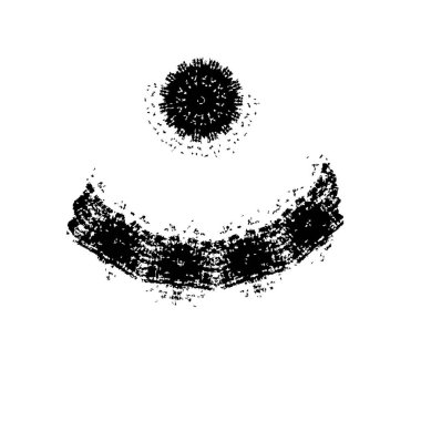 black and white brush stroke, creative element