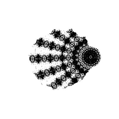 Grunge üst üste biniyor. Soyut siyah-beyaz vektör arkaplanı. Çatlak, leke ve noktalarda kirli desenli tek renkli klasik yüzey. Karanlık korku tarzında eski bir duvar.