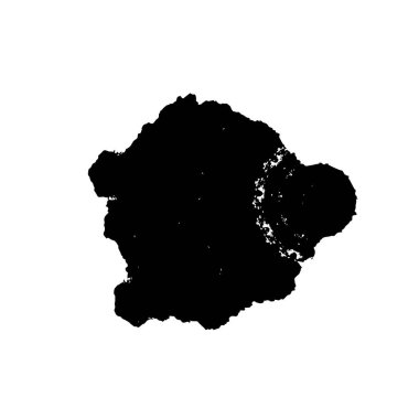 Grunge üst üste biniyor. Soyut siyah-beyaz vektör arkaplanı. Çatlak, leke ve noktalarda kirli desenli tek renkli klasik yüzey. Karanlık korku tarzında eski bir duvar.