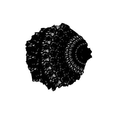 Grunge üst üste biniyor. Soyut siyah-beyaz vektör arkaplanı. Çatlak, leke ve noktalarda kirli desenli tek renkli klasik yüzey. Karanlık korku tarzında eski bir duvar.