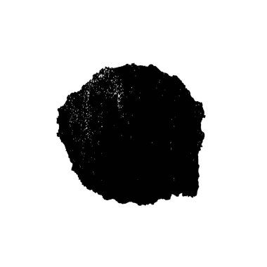 Grunge siyah ve beyaz dokusu. Soyut nokta izole edildi