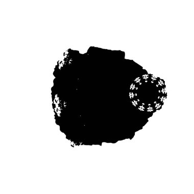 Grunge üst üste biniyor. Soyut siyah-beyaz vektör arkaplanı. Çatlak, leke ve noktalarda kirli desenli tek renkli klasik yüzey. Karanlık korku tarzında eski bir duvar.