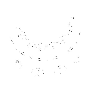 Grunge üst üste biniyor. Soyut siyah-beyaz vektör arkaplanı. Çatlak, leke ve noktalarda kirli desenli tek renkli klasik yüzey. Karanlık korku tarzında eski bir duvar.